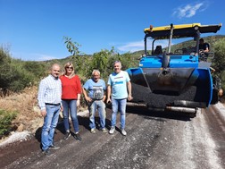 Δήμος Τεμπών: Ολοκληρώνεται η αγροτική οδοποιία στην Κοινότητα Πουρναρίου